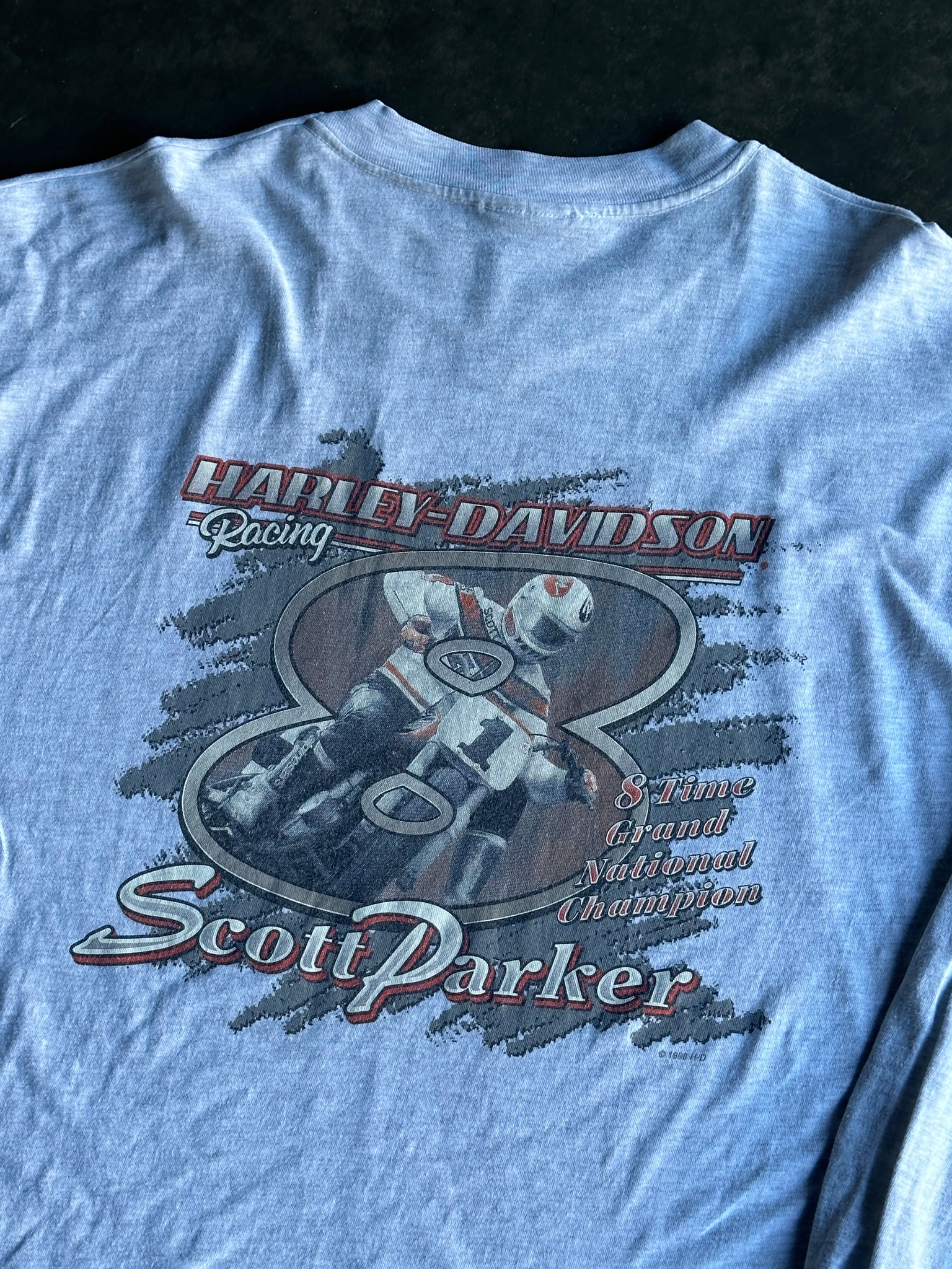 Vintage Harley Davidson Scott Parker Long Sleeve L