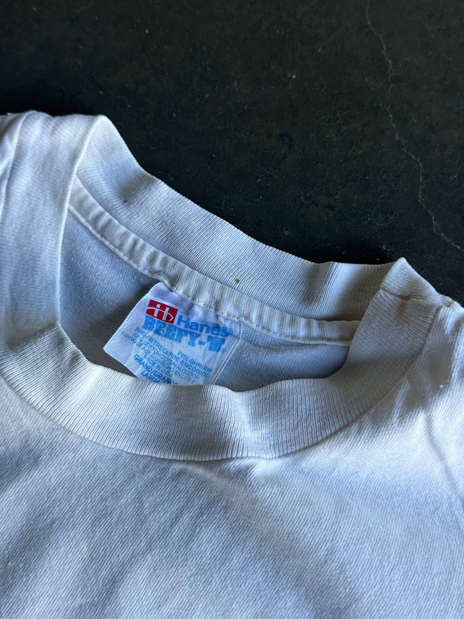 Vintage White Water Tee L