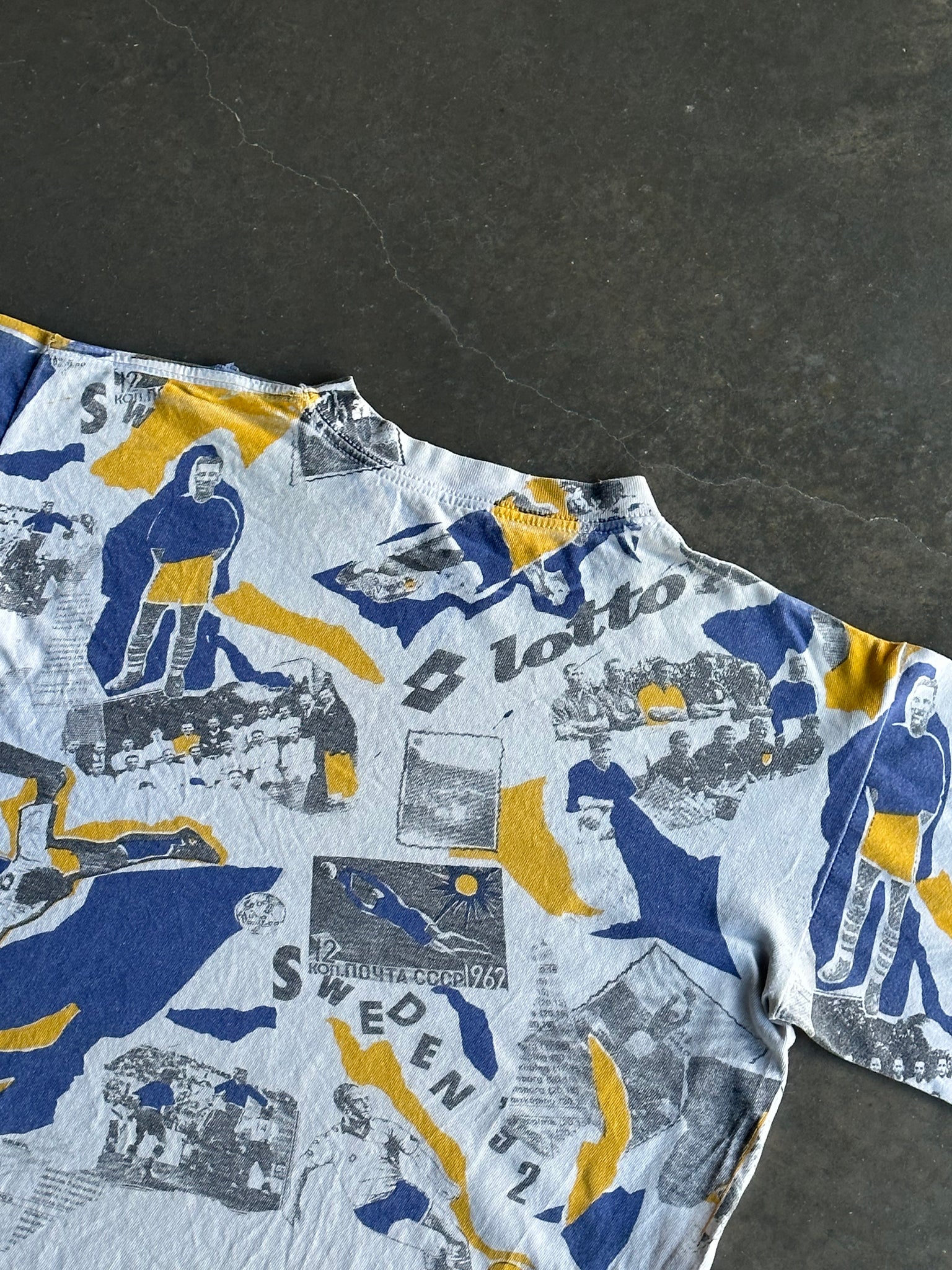 Vintage Lotto Sweden Tee L