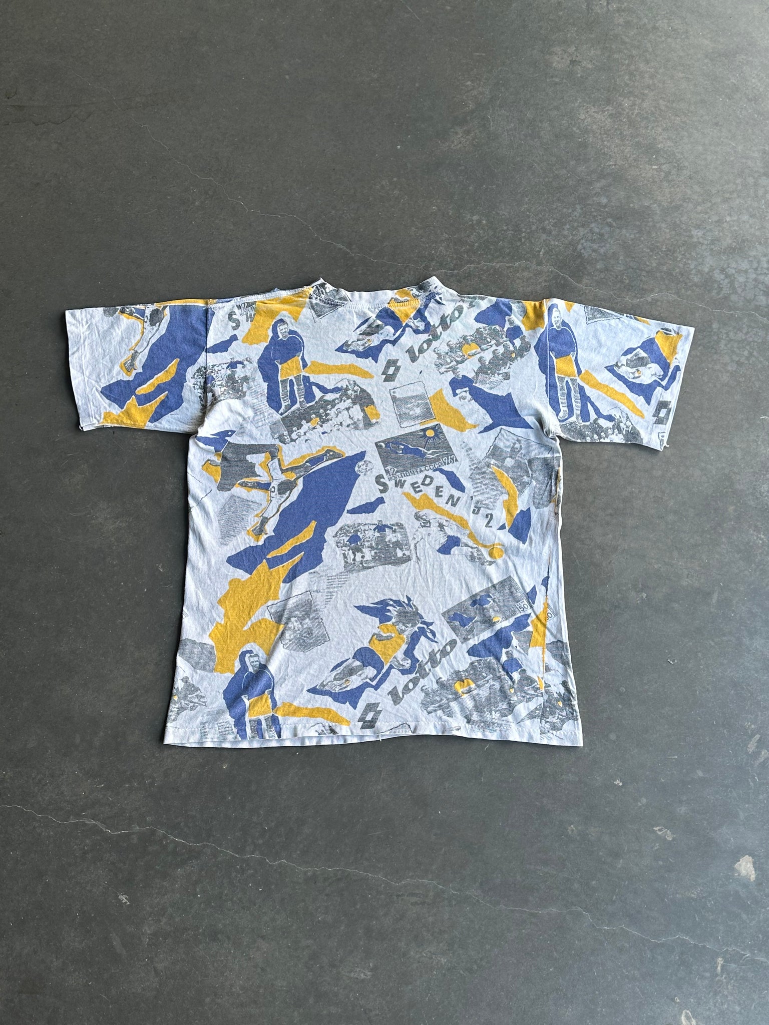 Vintage Lotto Sweden Tee L