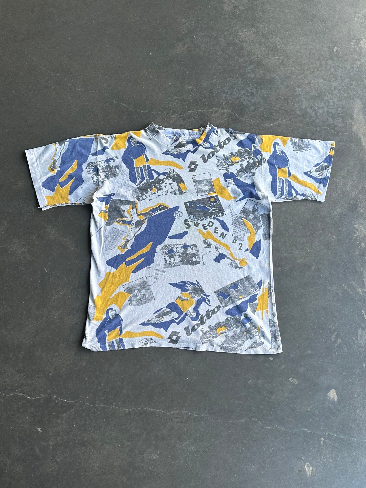 Vintage Lotto Sweden Tee L