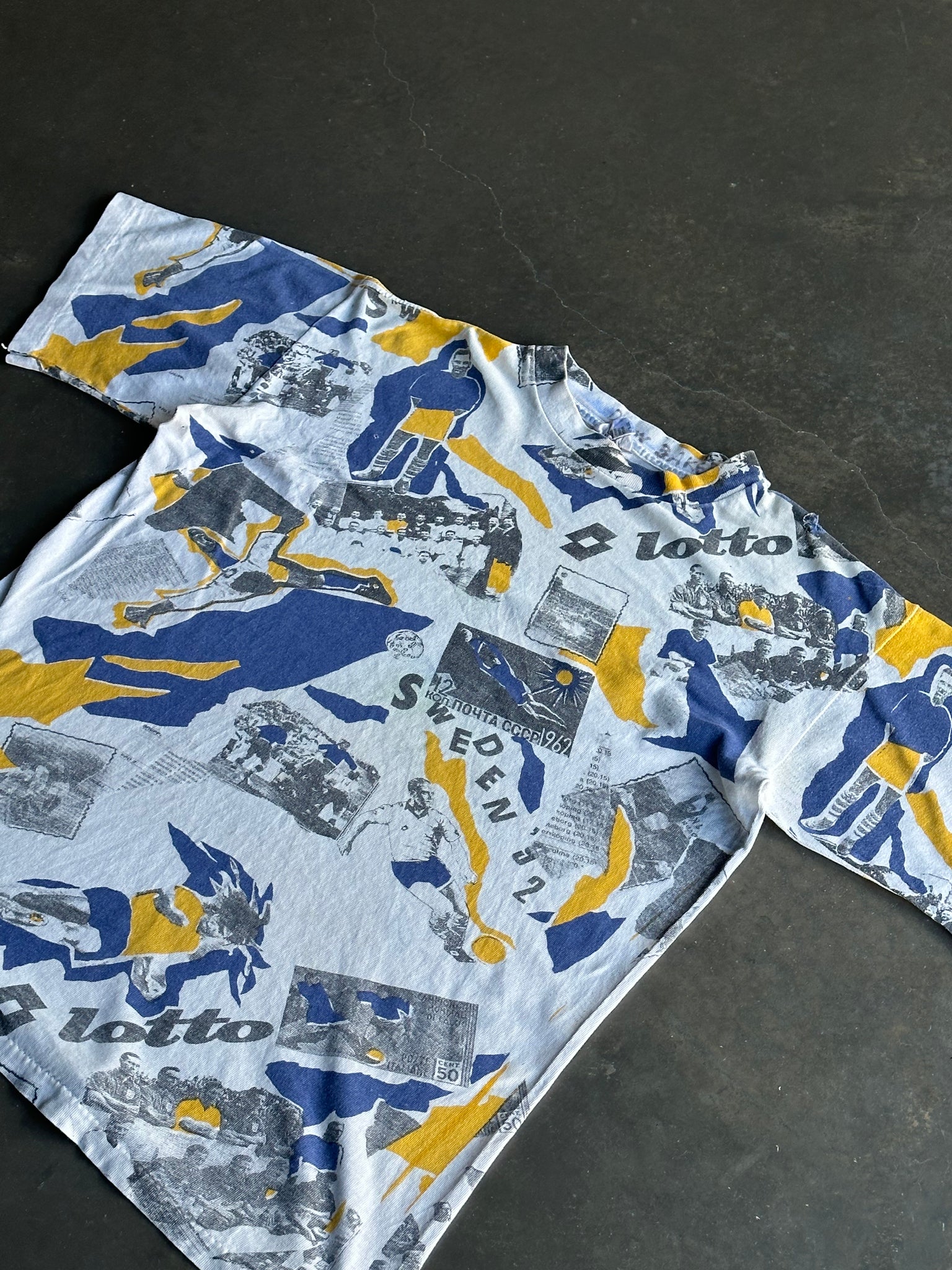 Vintage Lotto Sweden Tee L