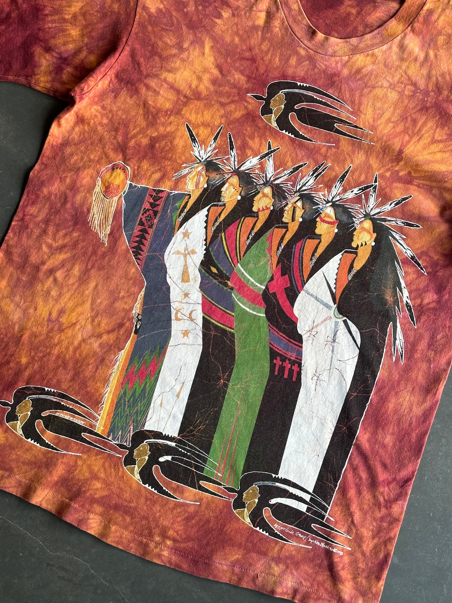 Vintage Tie Dye Tee XL