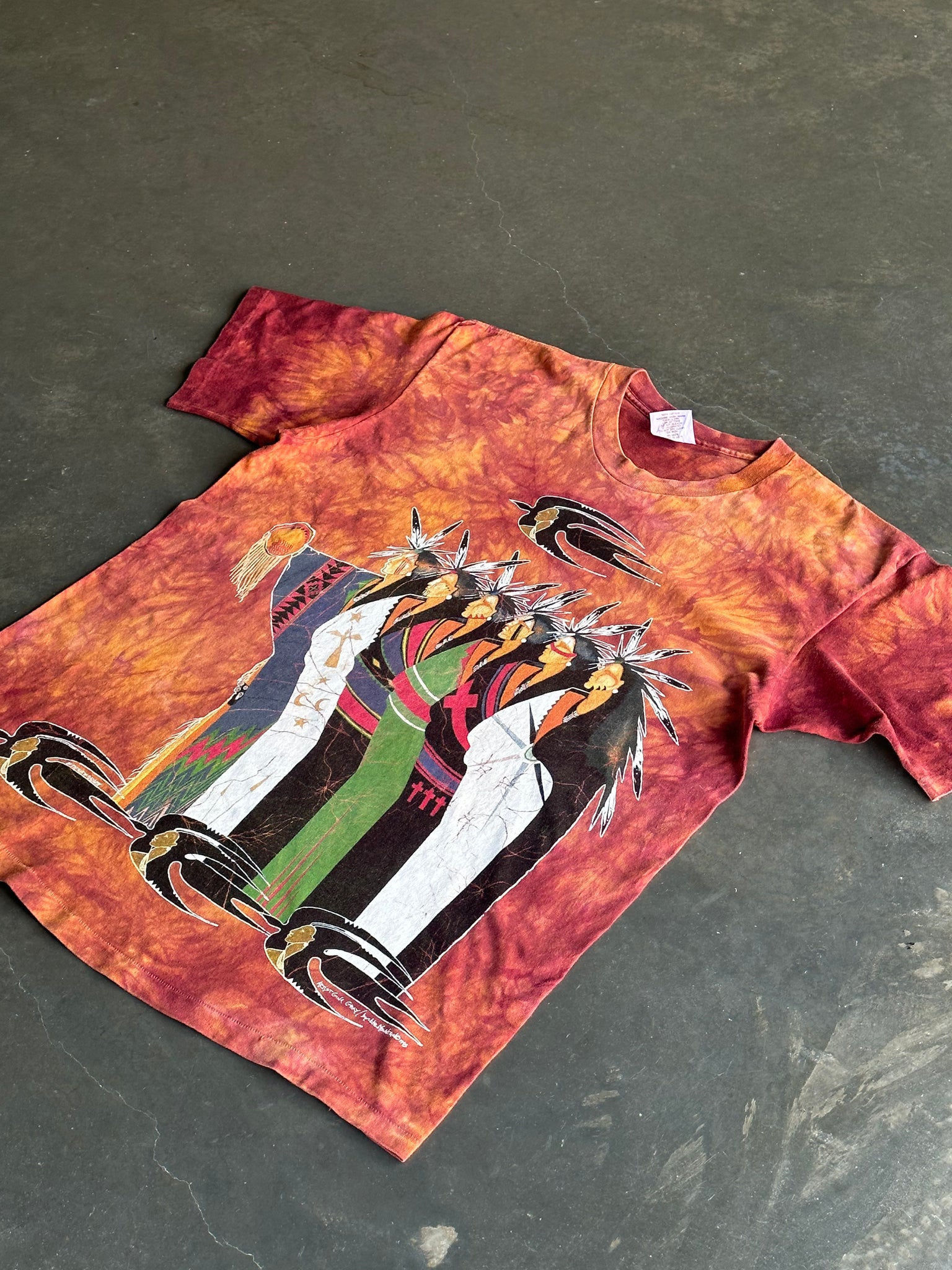 Vintage Tie Dye Tee XL