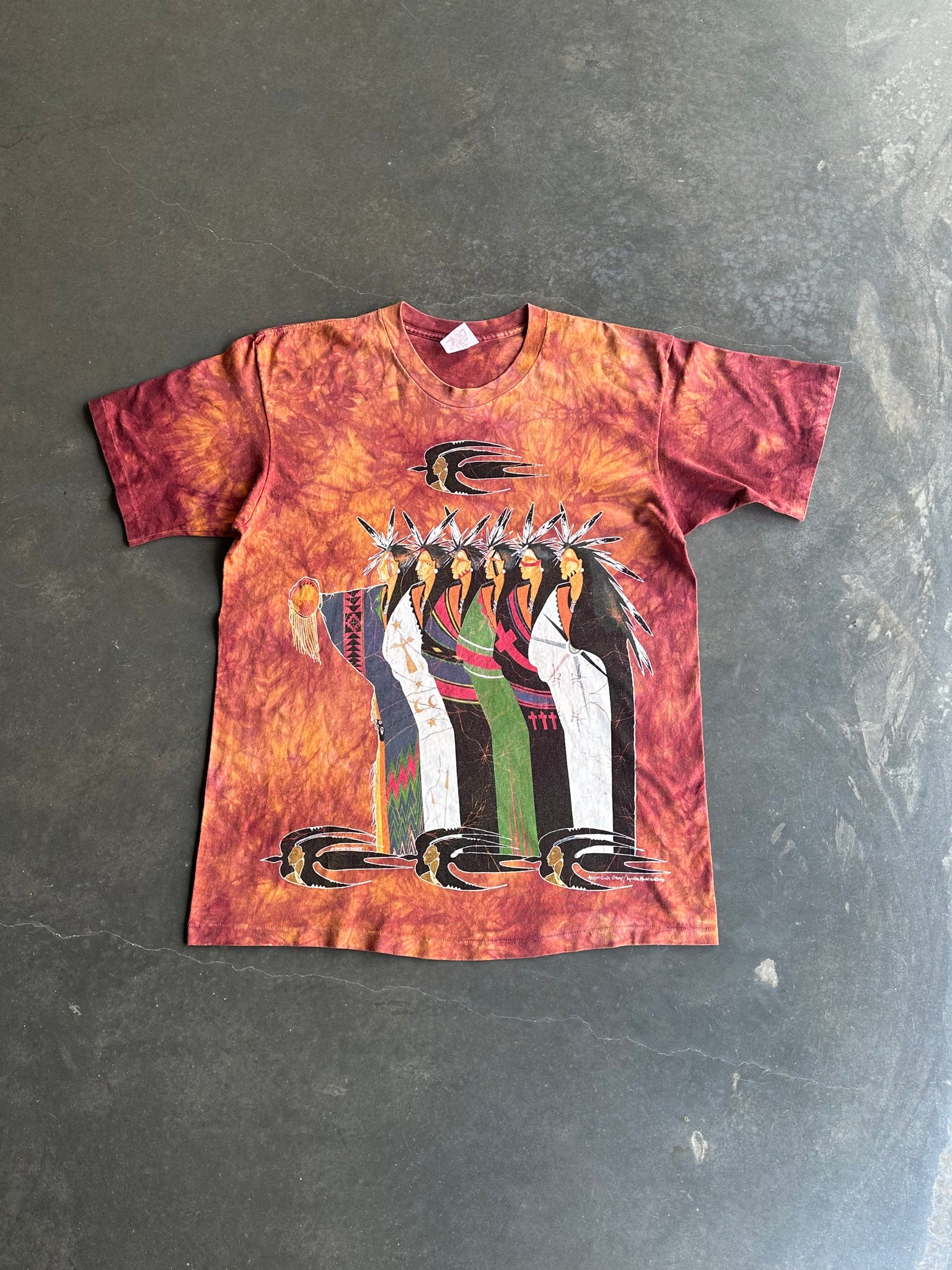 Vintage Tie Dye Tee XL