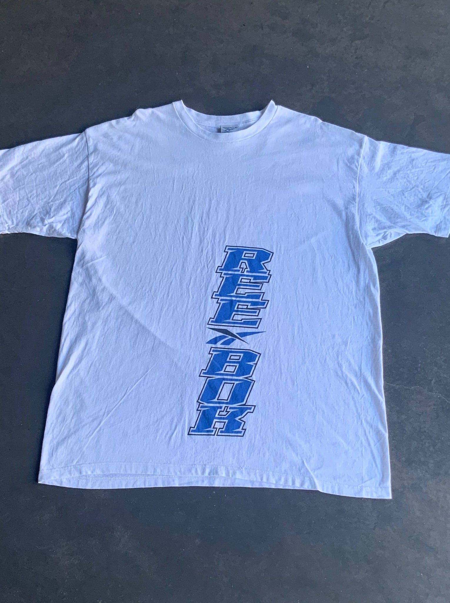 Vintage Reebok Spellout Tee XL