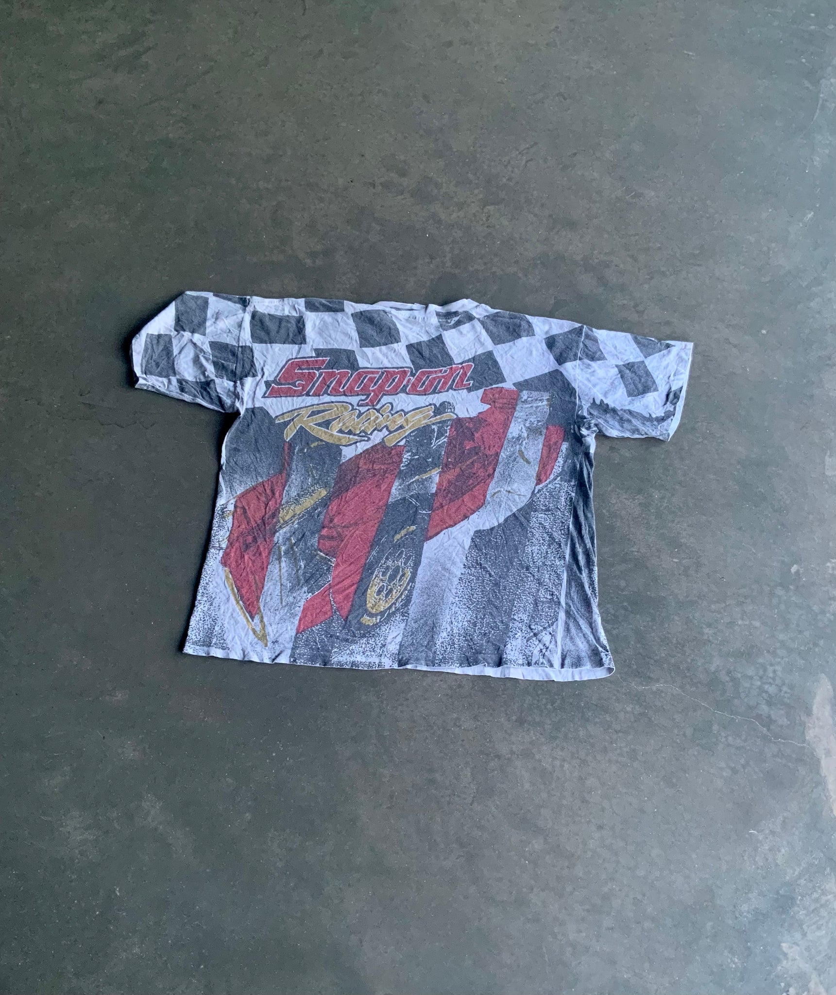 Vintage Snap On Racing Tee L