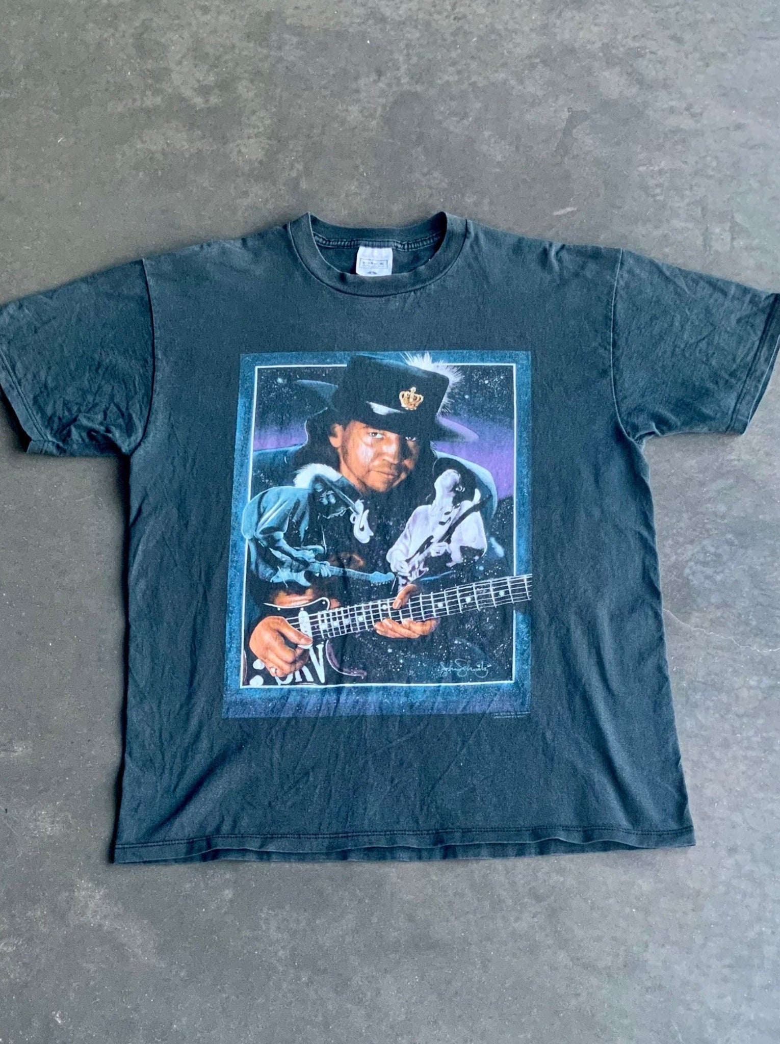 Vintage Stevie Ray Vaughn Tee L