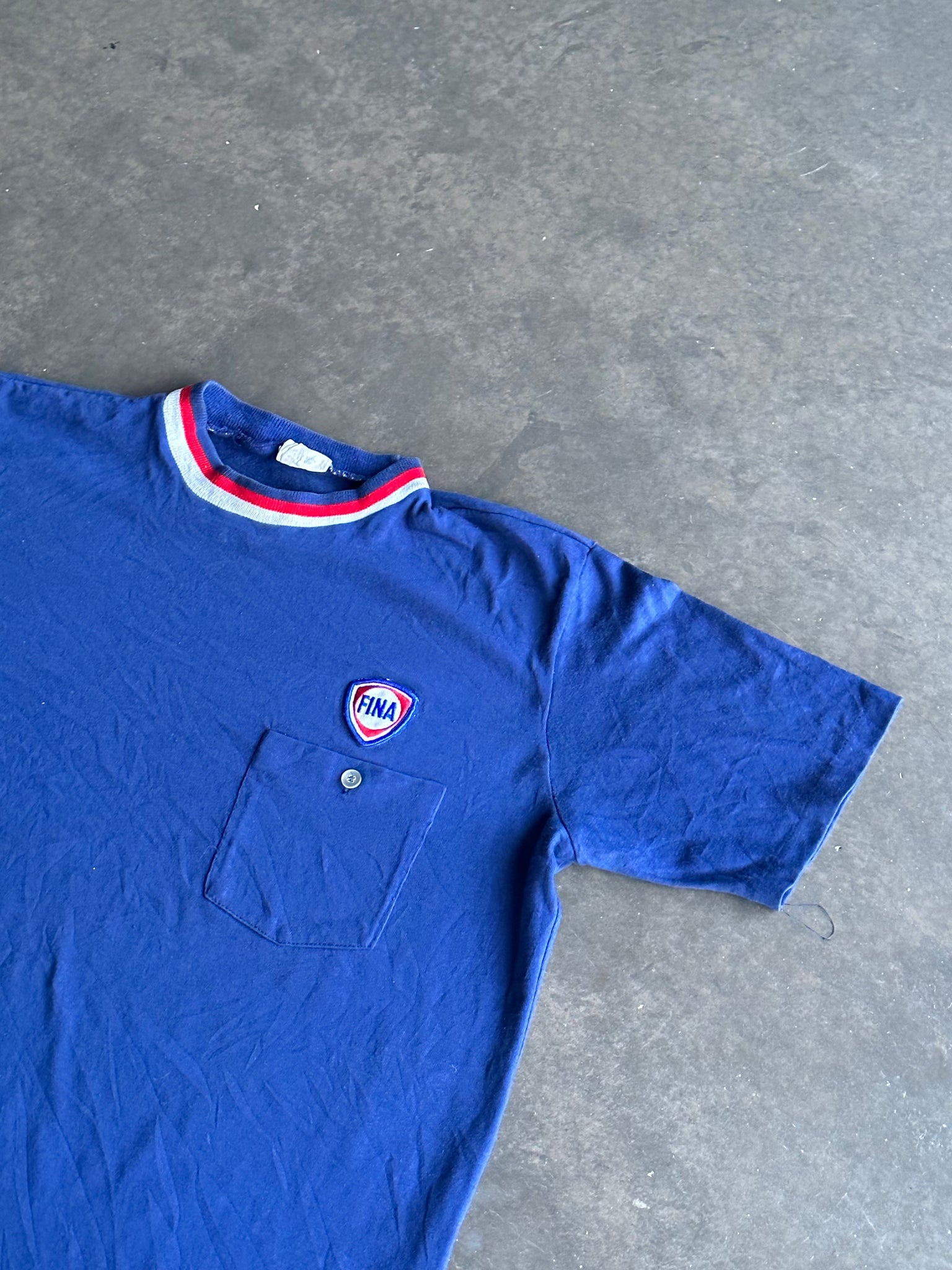 Vintage Fina Pocket Tee M