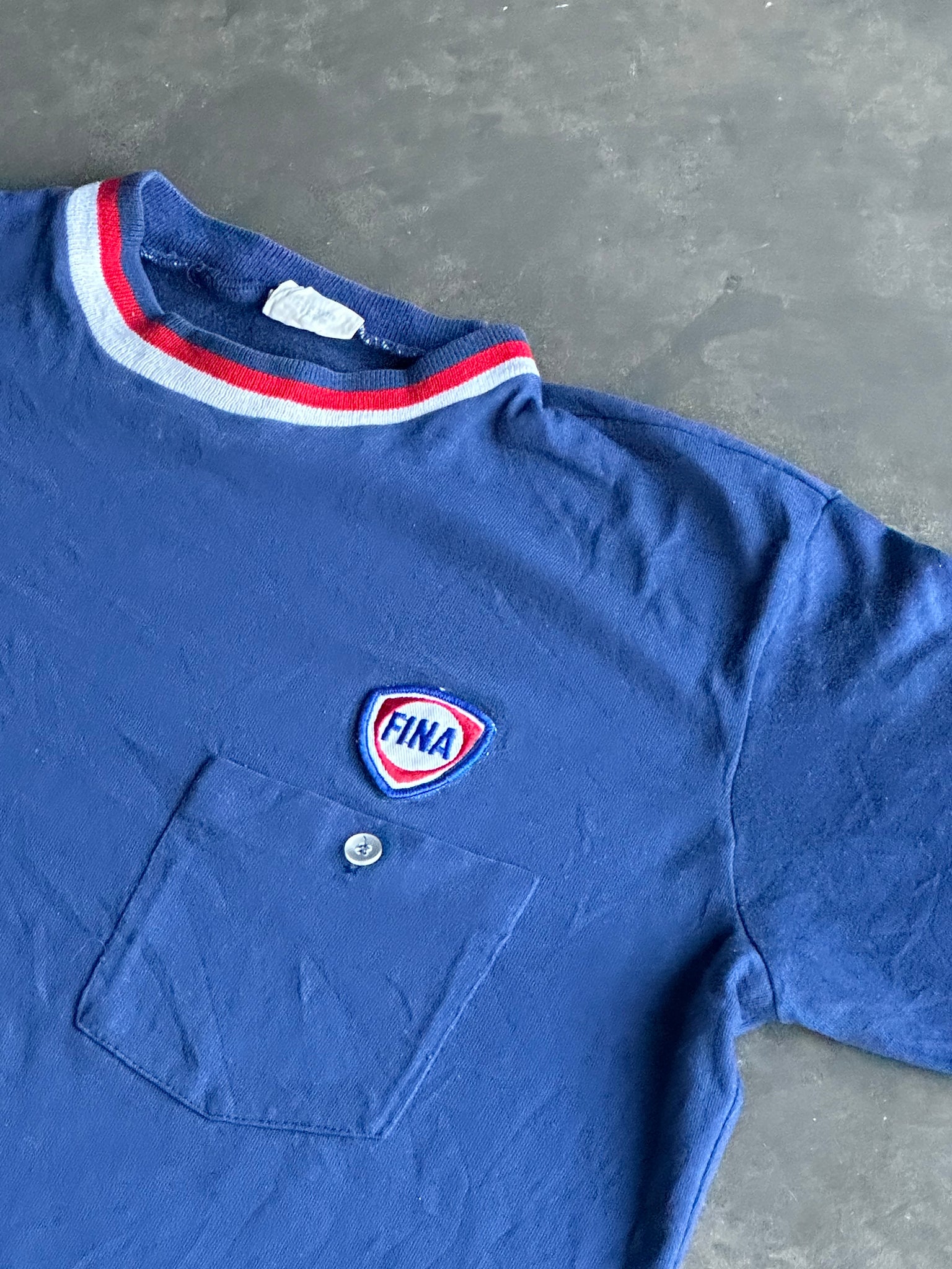 Vintage Fina Pocket Tee M